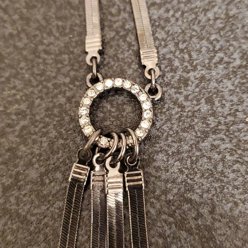 Beautiful 4 Strand Metal Rhinestone - Picture 6 of 6